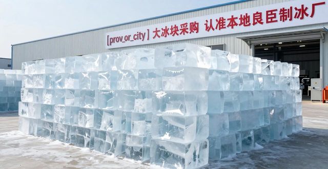 景德镇大冰块采购 认准本地良臣制冰厂