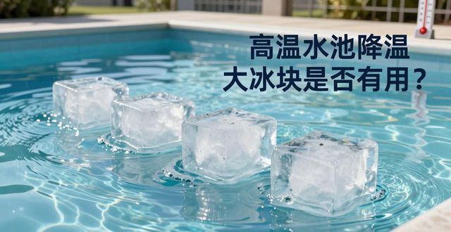 景德镇高温水池降温大冰块，到底管不管用？